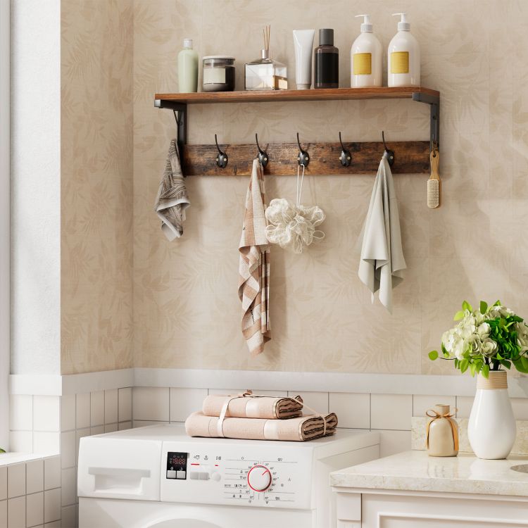 Shelf and hook combo best sale