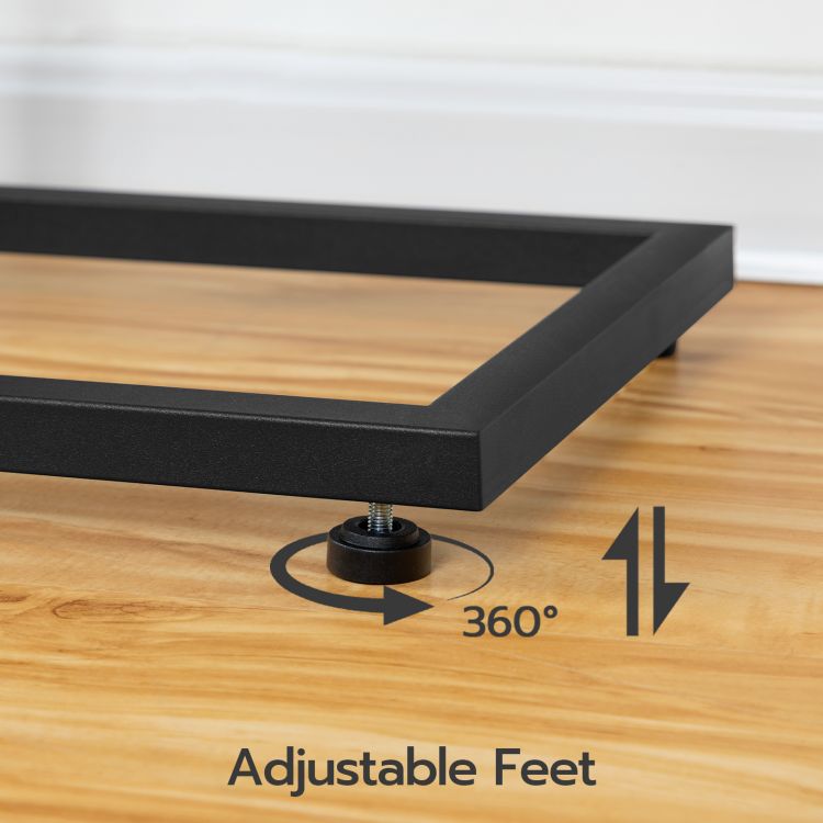 HOOBRO Foldable End Table, C Shaped Side Table with Storage Shelf, Small Snack Table Suitable for Living Room Bedroom Small Spaces, Easy Assembly