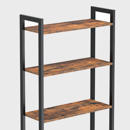 HOOBRO Over The Toilet Storage, 3-Tier Industrial Bathroom Organizer, Shelves with Adjustable Feet, Easy to Assembly