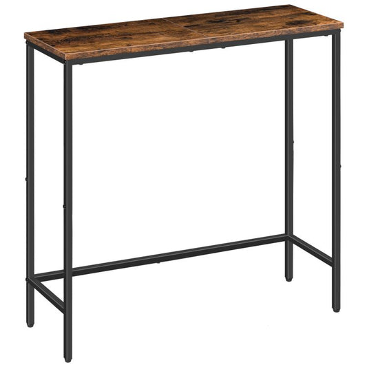 HOOBRO Narrow Console Table, 29.5" Entryway Small Sofa Side Display for Hallway, Bedroom, Living Room, Foyer